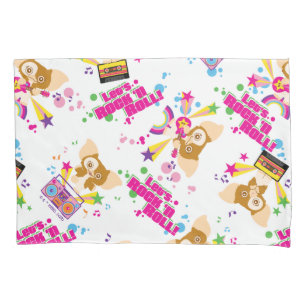 Gizmo Let's Rock 'n Roll Pattern Pillow Case
