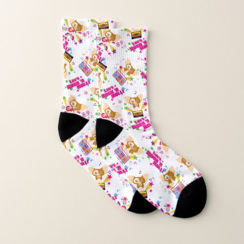 Gizmo  Lets Rock n Roll Pattern Socks