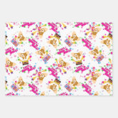 Music pattern wrapping paper sheets | Zazzle