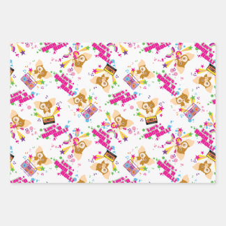 Gizmo | Let's Rock 'n Roll Pattern Wrapping Paper Sheets
