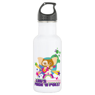 Gizmo Let's Rock 'n Roll Stainless Steel Water Bottle
