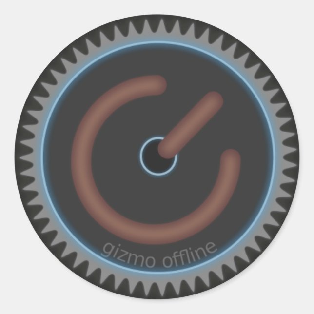 Gizmo Offline company logo Classic Round Sticker (Front)