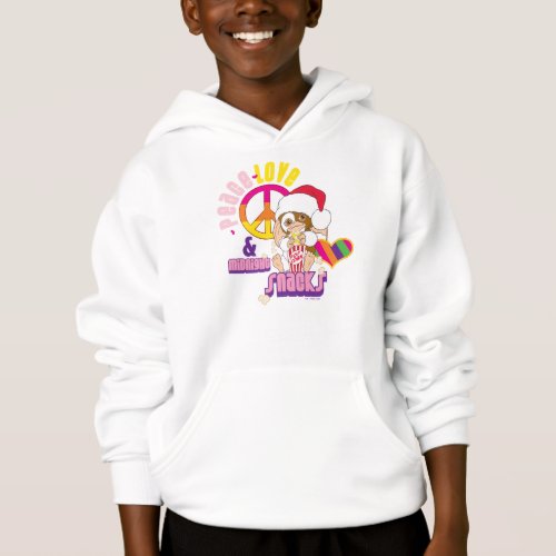 Gizmo  Peace Love  Midnight Snacks Hoodie