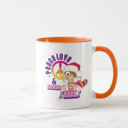 Gizmo  Peace Love  Midnight Snacks Mug