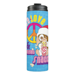 Gizmo   Peace Love & Midnight Snacks Thermal Tumbler