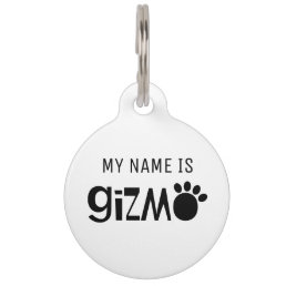 Gizmo Pet ID Tag