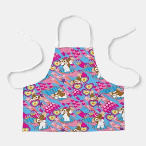 Gizmo  Pink Peace  Love Pattern Apron