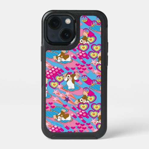 Gizmo  Pink Peace  Love Pattern iPhone 13 Mini Case