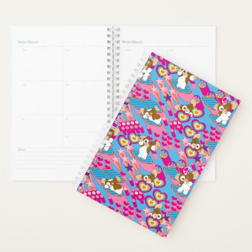 Gizmo  Pink Peace  Love Pattern Planner