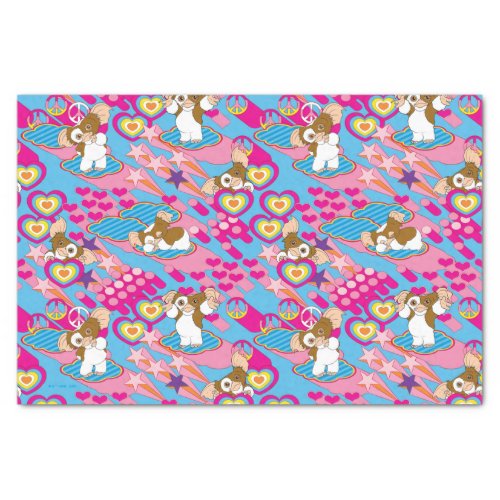 Gizmo  Pink Peace  Love Pattern Tissue Paper