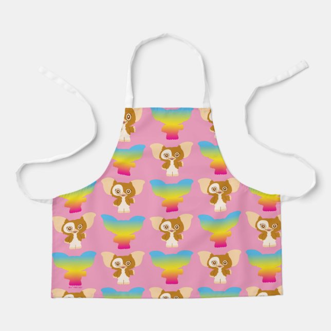 Gizmo | Rainbow Pattern Apron (Front)