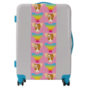 Gizmo Rainbow Pattern Luggage