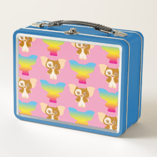 Gizmo Rainbow Pattern Metal Lunch Box