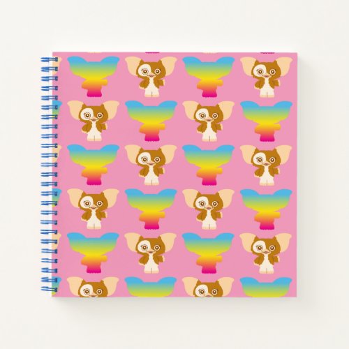 Gizmo  Rainbow Pattern Notebook