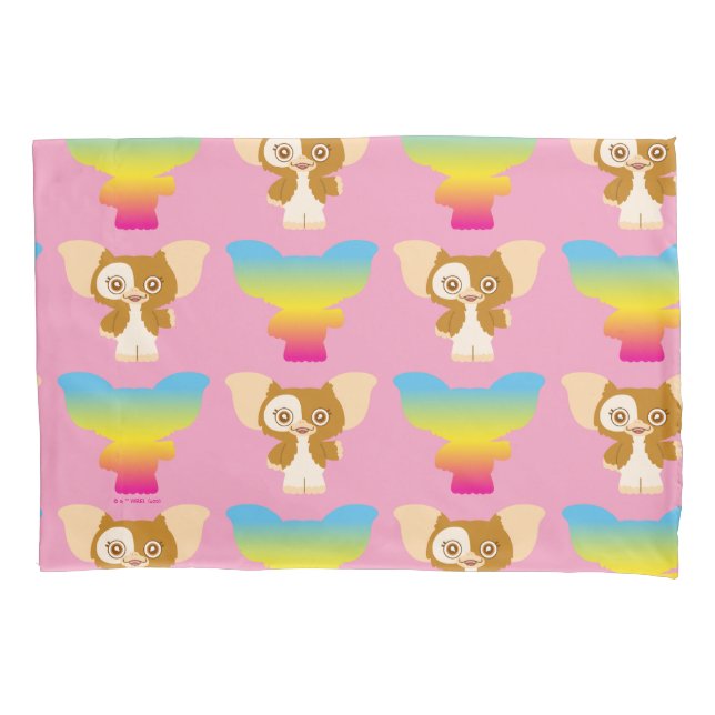 Gizmo | Rainbow Pattern Pillow Case (Front)