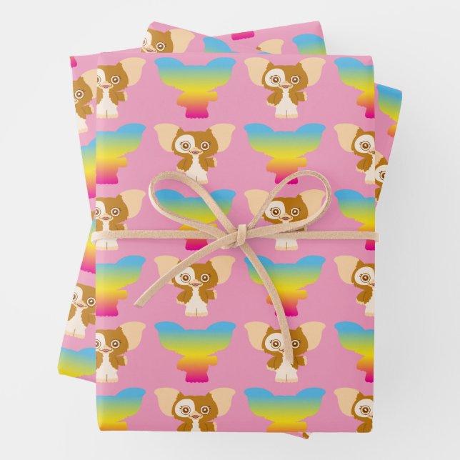 Gizmo | Rainbow Pattern Wrapping Paper Sheets (In situ)