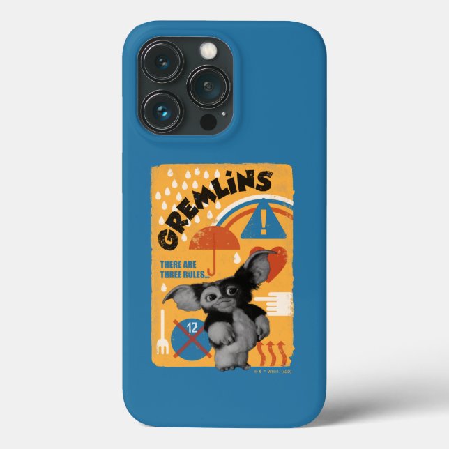 Gizmo | There Are Three Rules Case-Mate iPhone Case (Back)