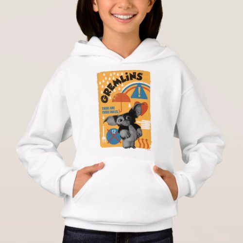 Gizmo  There Are Three Rules Hoodie