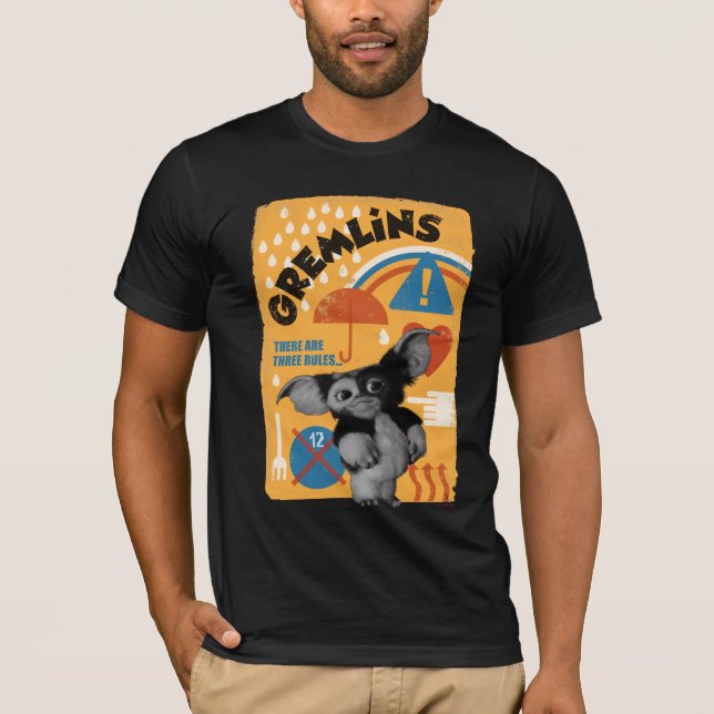Gizmo | There Are Three Rules T-Shirt (Front)