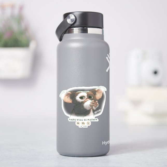 Gizmo There Will Be Mayhem Sticker (HydroFlask)