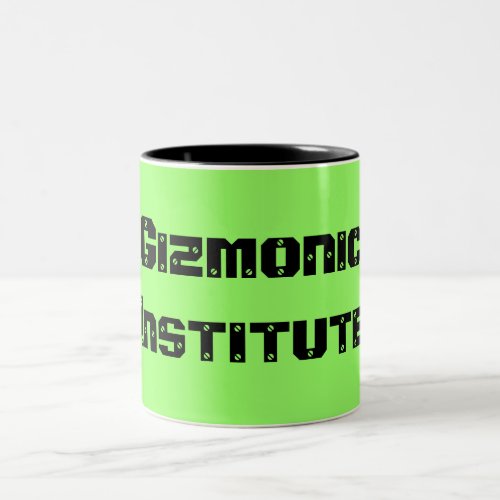 Gizmonic Institute Two_Tone Coffee Mug