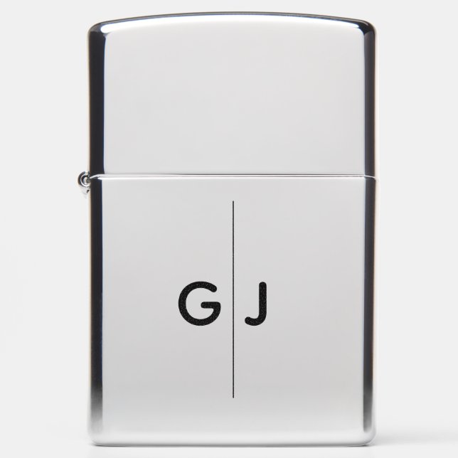 GJ Initials Lighter – The Premium Gift Edition (Front)