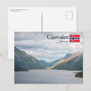 Gjervalen Norway Postcard