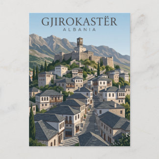 Gjirokaster Historic Centre Albania Postcard