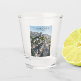 Gjirokaster Historic Centre Albania Shot Glass