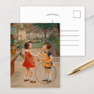 Glaces du Jour Victor Gabriel Gilbert Postcard