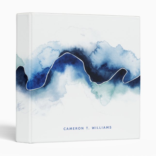 Glacial Break 3 Ring Binder (Front/Spine)