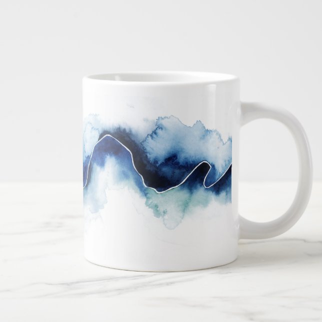 Glacial Break Giant Coffee Mug (Right)