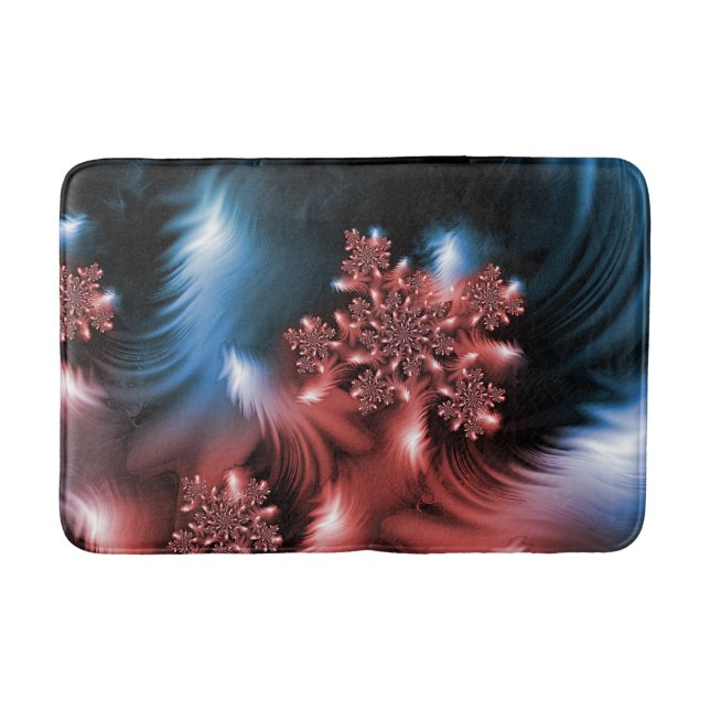 Glacial garden bathroom mat (Front)