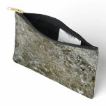 Glacial Ice Abstract Nature Texture Accessory Pouch