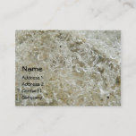 Glacial Ice Abstract Nature Texture Business Card