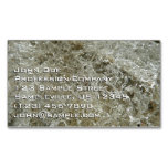 Glacial Ice Abstract Nature Texture Business Card Magnet