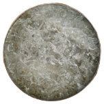 Glacial Ice Abstract Nature Texture Chocolate Covered Oreo