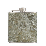 Glacial Ice Abstract Nature Texture Flask