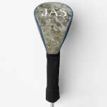 Glacial Ice Abstract Nature Texture Golf Head Cover