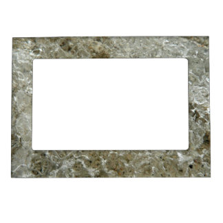 Glacial Ice Abstract Nature Texture Magnetic Picture Frame