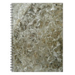Glacial Ice Abstract Nature Texture Notebook