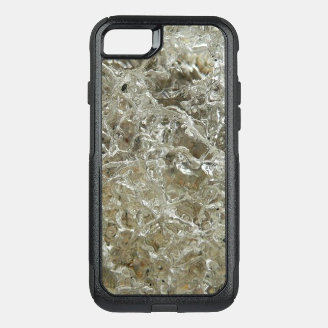 Glacial Ice Abstract Nature Texture Otterbox iPhone Case (Back)