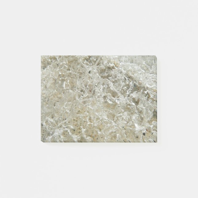 Glacial Ice Abstract Nature Texture Post-it Notes (Front)