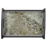 Glacial Ice Abstract Nature Texture Serving Tray