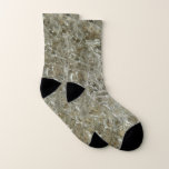 Glacial Ice Abstract Nature Texture Socks