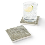 Glacial Ice Abstract Nature Texture Stone Coaster