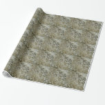 Glacial Ice Abstract Nature Texture Wrapping Paper