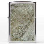 Glacial Ice Abstract Nature Texture Zippo Lighter