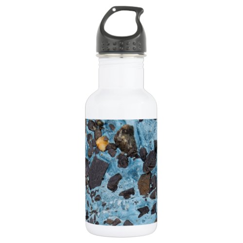 Glacial Ice with a Speck of Gold _ Glacier Water Bottle