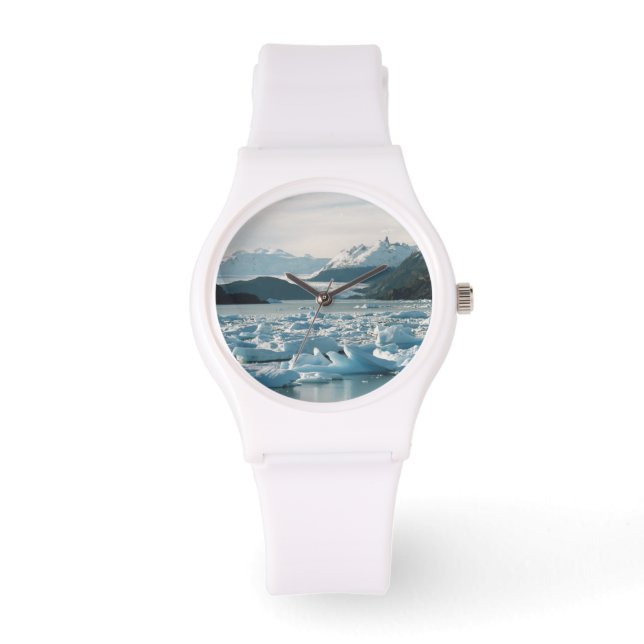 Glacial Icebergs Watch (Front)